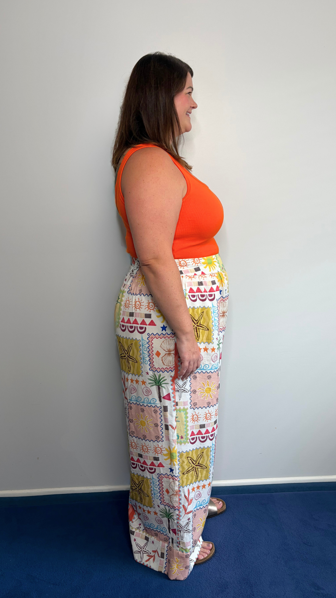 Rach Rib Tank - Orange