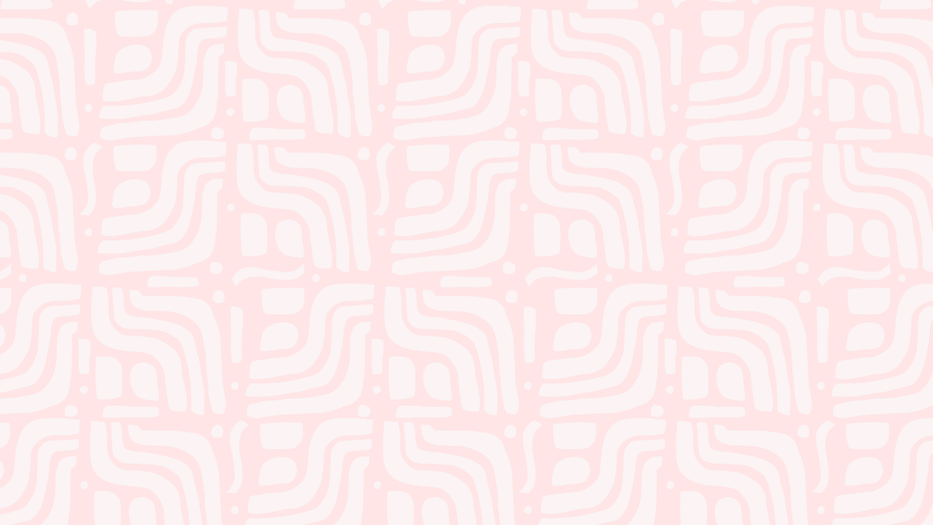 Abstract geometric pattern in soft pastel pink tones, featuring organic shapes and curves for a calming visual effect.